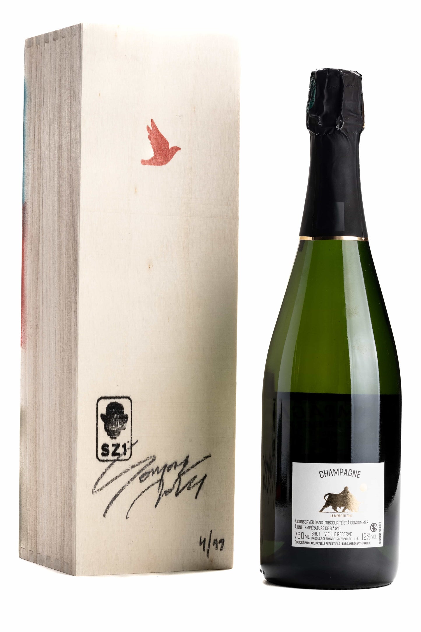 Coffret personnalisé Champagne La Cuvée du Toré