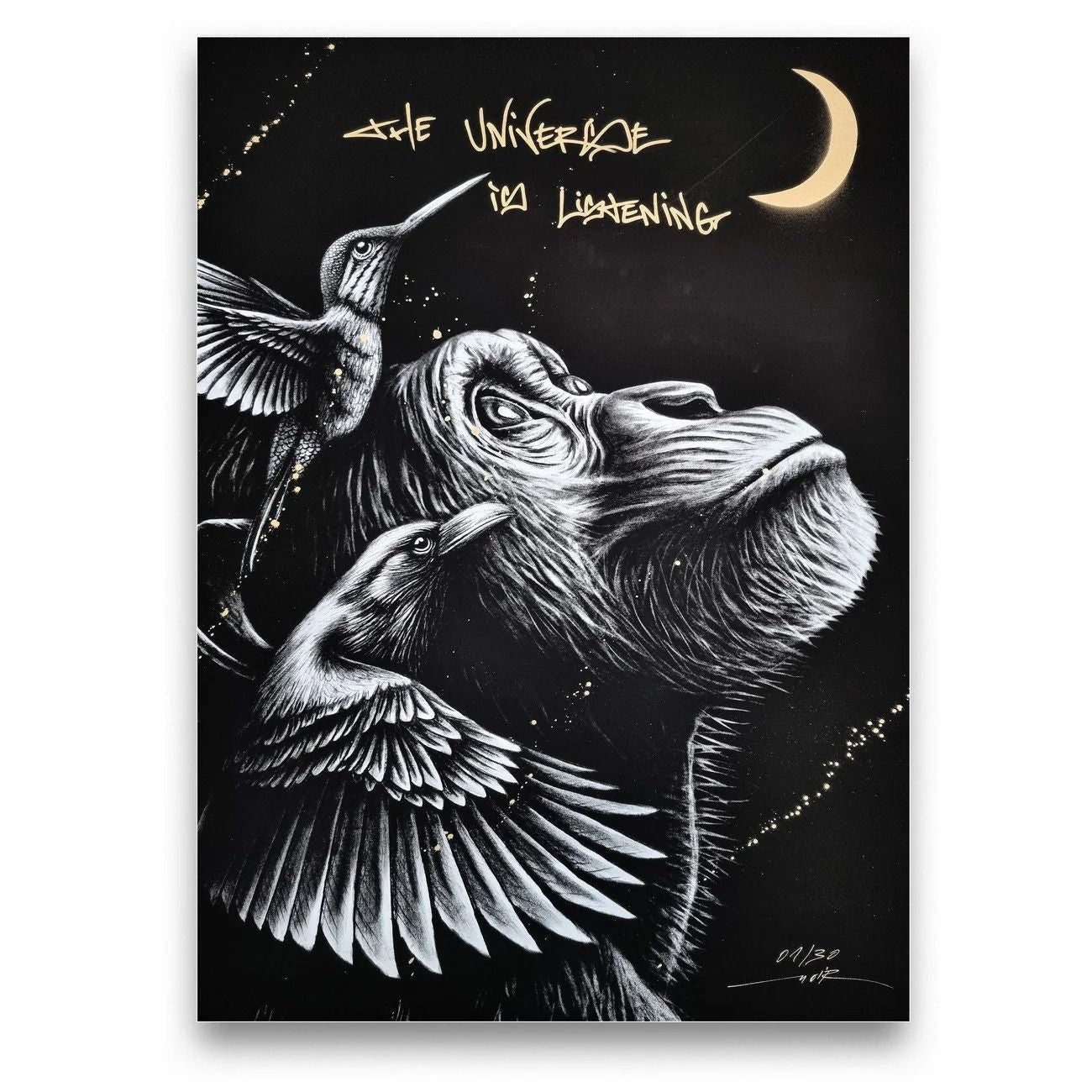 The Universe Is Listening par Noir Artist