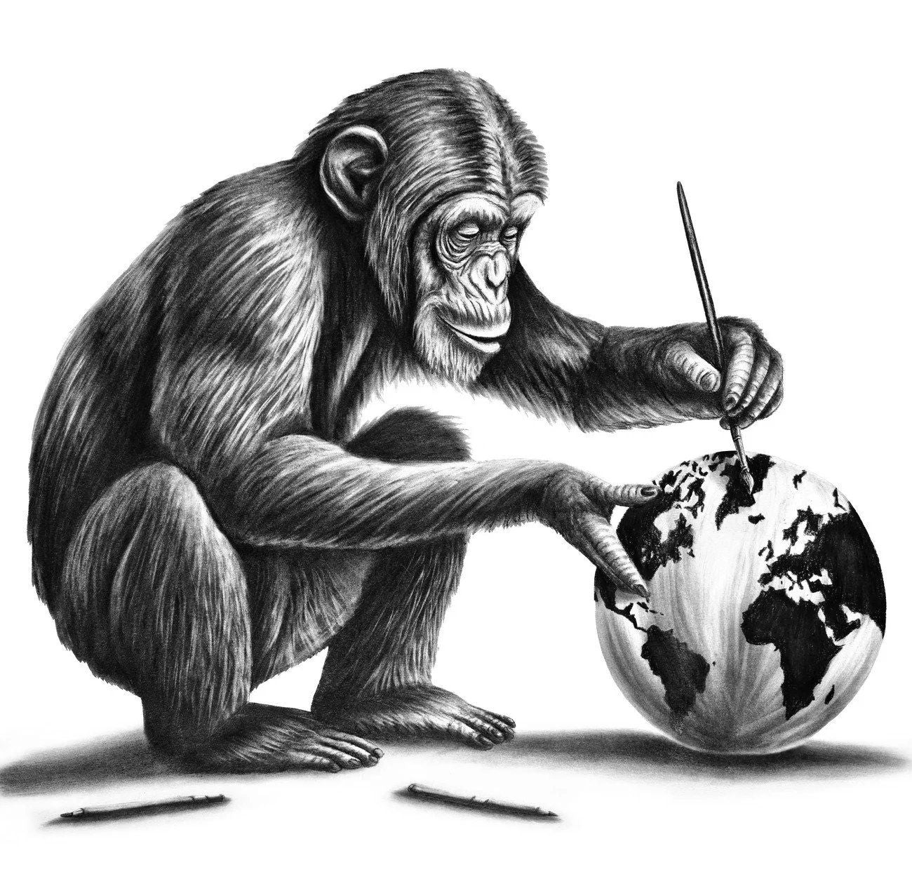 "Color the world" - 50x50 cm