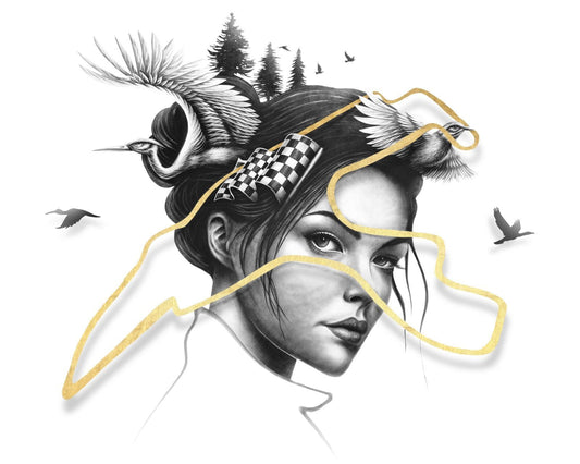 The Finish Line par Noir Artist - 100x70 m