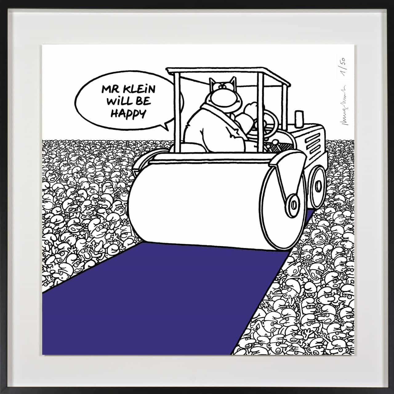 M. Klein will be happy