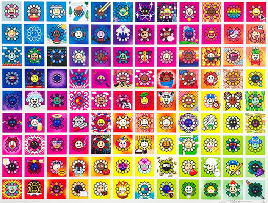 108 BONNŌ(WORLDLY D.) MURAKAMI.FLOWERS